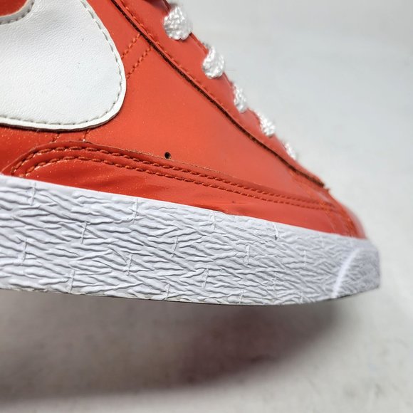 Nike Blazer SP LE Mid High Team Orange Obsidian Navy BLue 379416-811 Aub… - Picture 11 of 16